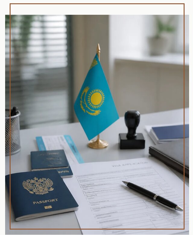 Оформление визы в Казахстан для поездки и работы в Кирове