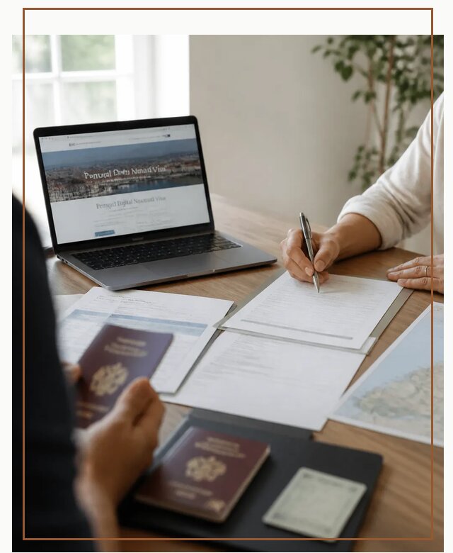 Оформление Digital Nomad и ВНЖ Португалии в Кирове